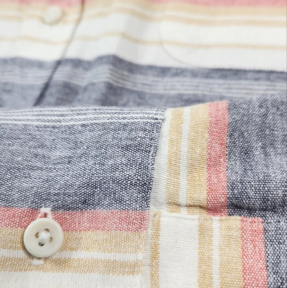 Taylor stitch striped shirt. - Picture 5 of 6